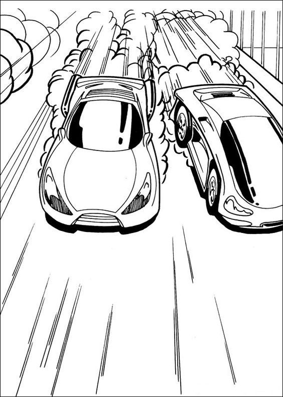 Coloriages Hot Wheels29