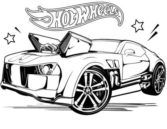 Coloriages Hot Wheels25