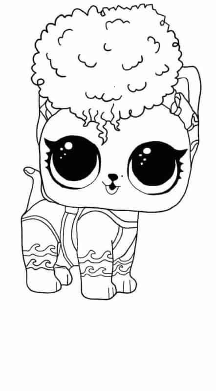 Astuce de coloriage de chiot Lol Pets Pinterest Source