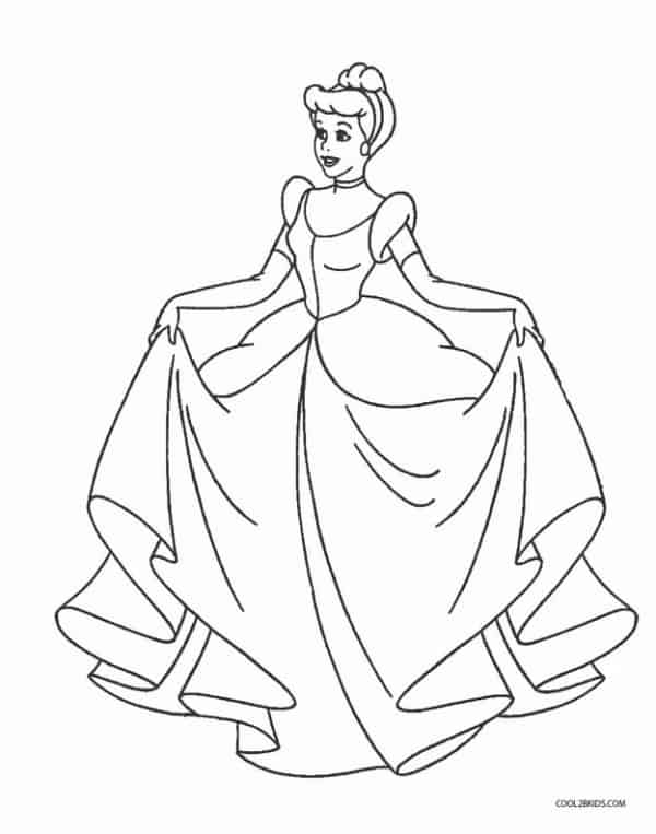 10 dessins simples Cendrillon Cool2bKids