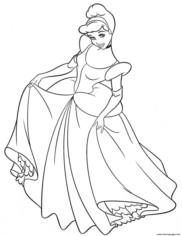 9 Dessins de Cendrillon à imprimer Infos coloriages