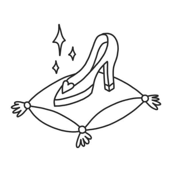 40 Grenouille Cendrillon dessin à colorier iStock