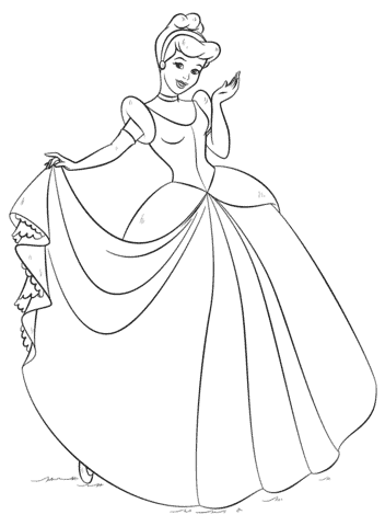 2 activité à peindre Cendrillon Super Coloriage