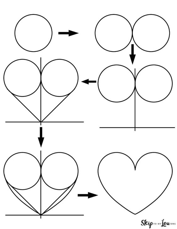 comment dessiner un coeur