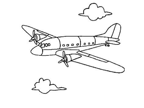 petit avion à peindre