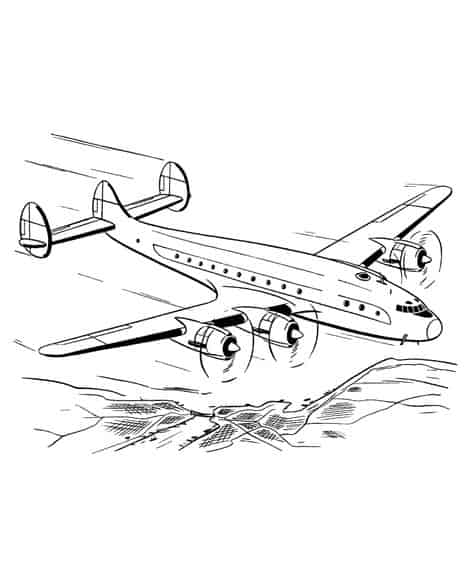 atterrissage de dessin d'avion