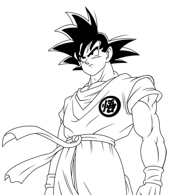 Idée de dessin de Goku