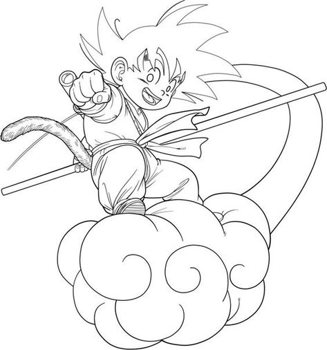 nuage goku