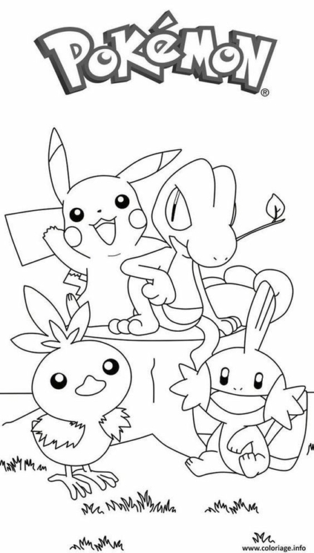 Les initiales de Pikachu et Sinooh