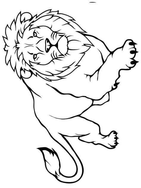 modèles et idées de coloriage de lion