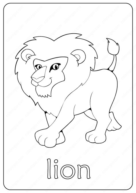 dessins de lions