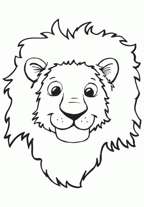 visage de lion