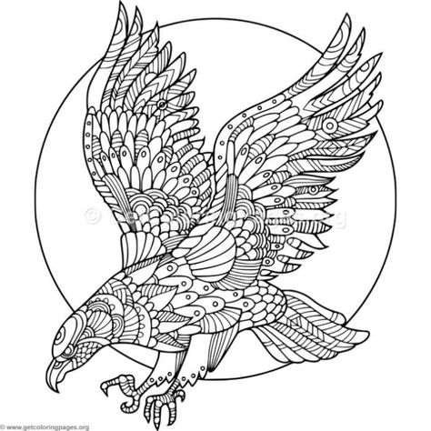 dessin d'aigle