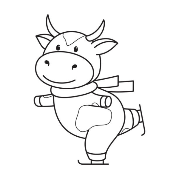 51 activité de vache mignonne à peindre iStock